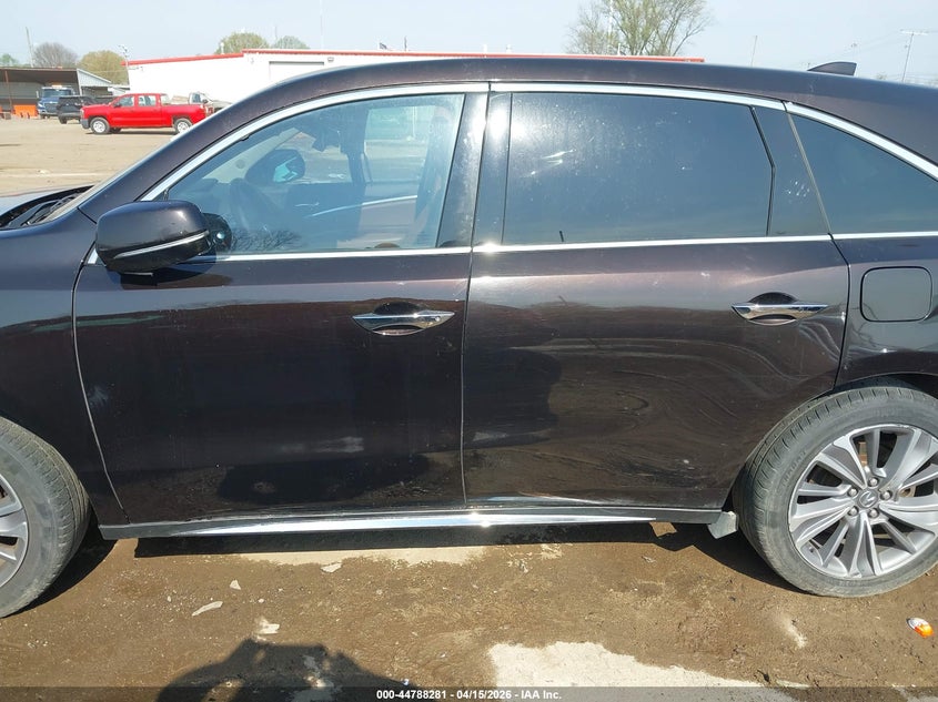 2018 Acura Mdx Technology Package Acurawatch Plus Pkg VIN: 5J8YD4H54JL012443 Lot: 44788281