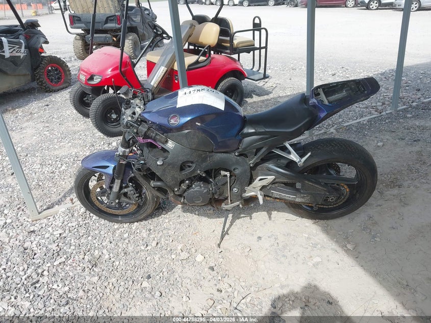 2008 Honda Cbr1000 Rr VIN: JH2SC59078M001125 Lot: 44788295