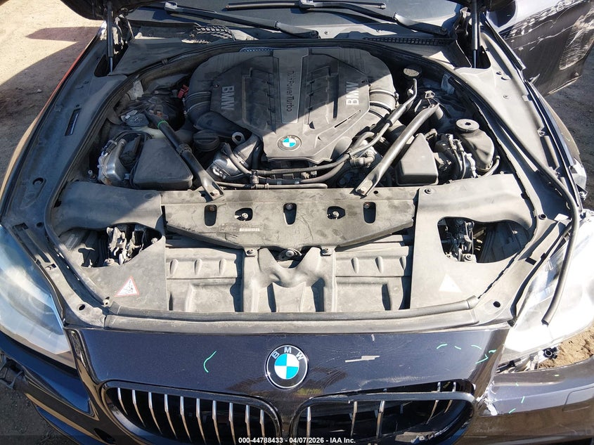 2014 BMW 650I Gran Coupe xDrive VIN: WBA6B4C52ED760396 Lot: 44788433