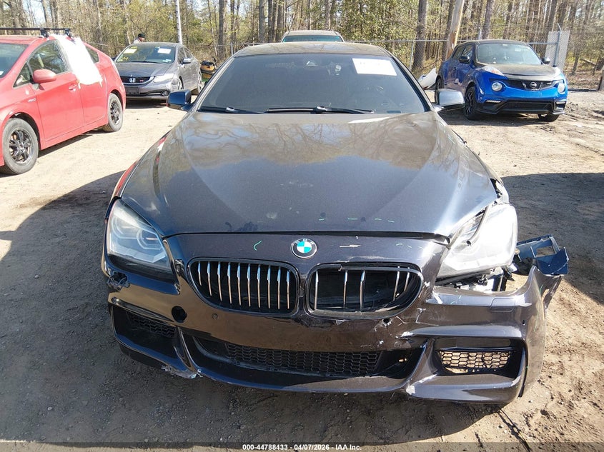 2014 BMW 650I Gran Coupe xDrive VIN: WBA6B4C52ED760396 Lot: 44788433