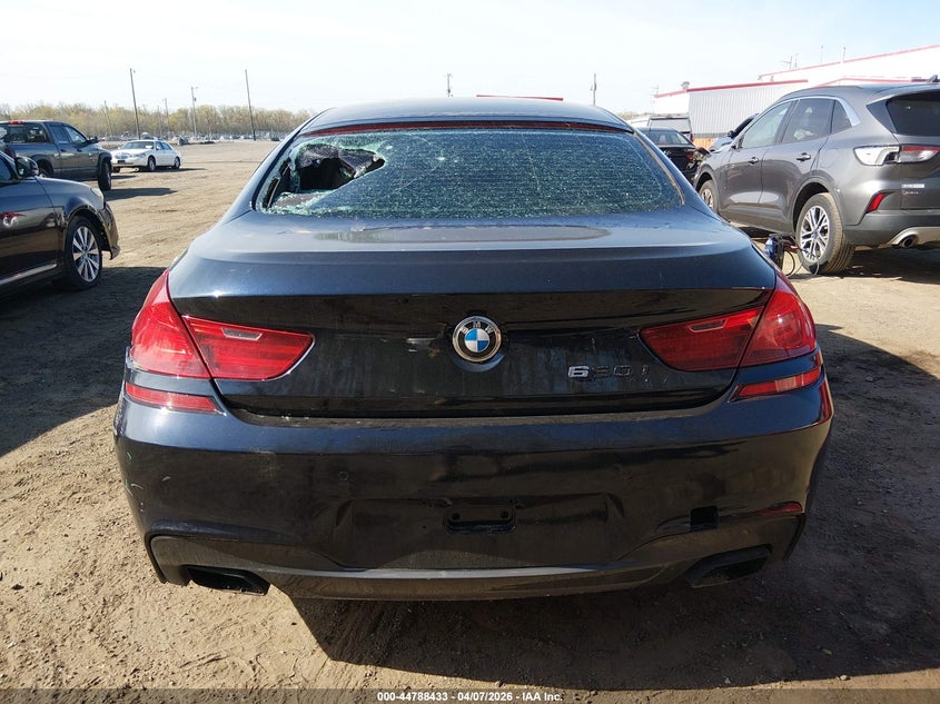 2014 BMW 650I Gran Coupe xDrive VIN: WBA6B4C52ED760396 Lot: 44788433