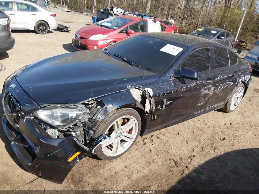 2014 BMW 650I Gran Coupe xDrive VIN: WBA6B4C52ED760396 Lot: 44788433