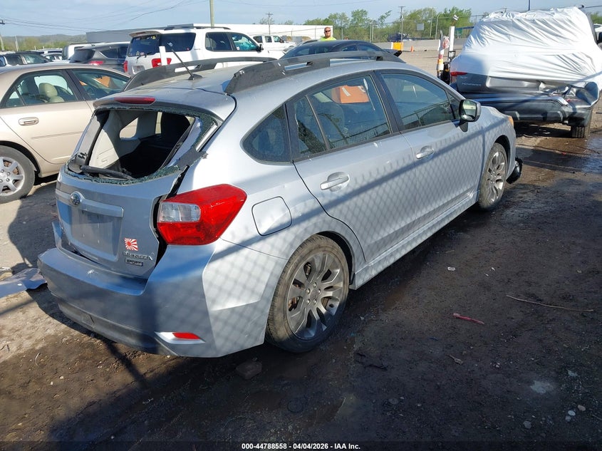 2014 SUBARU IMPREZA auction photo 4