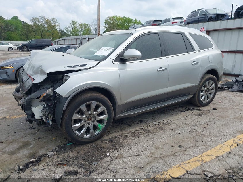 2012 Buick Enclave 3.6 Premium silver Lot 111044788606 Vin 5GAKRDEDXCJ389568