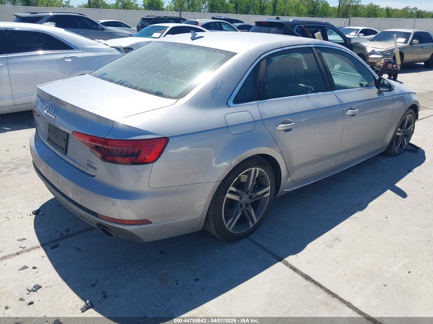 Vin: waufnaf4xhn071309, lot: 45285900, audi a4 2.0t premium 20174