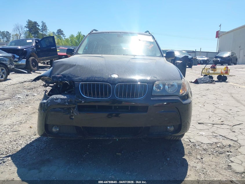2006 BMW X3 3.0I VIN: WBXPA93486WG78490 Lot: 44788645