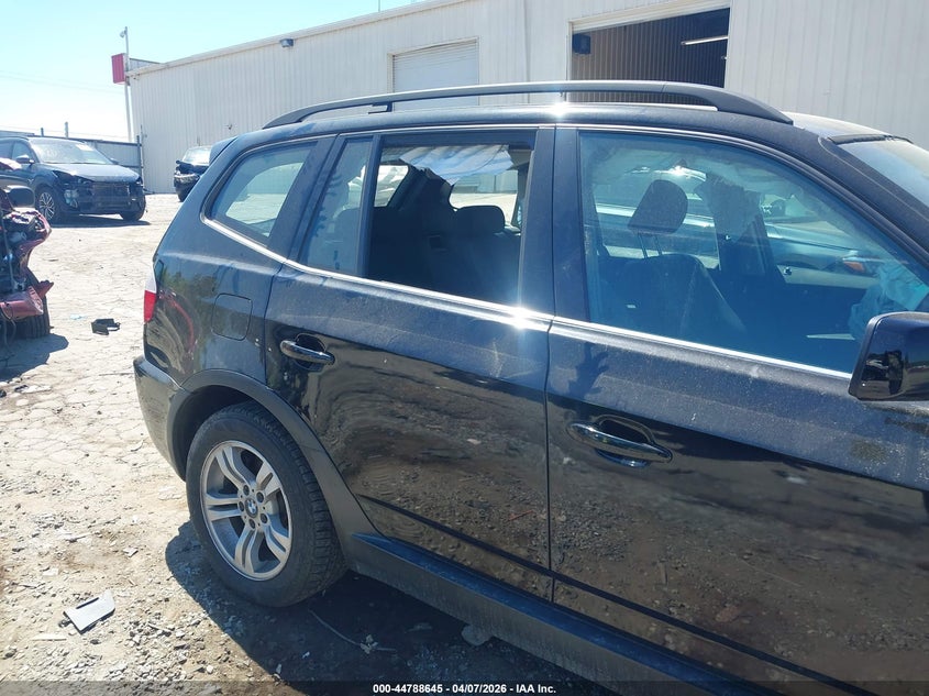 2006 BMW X3 3.0I VIN: WBXPA93486WG78490 Lot: 44788645