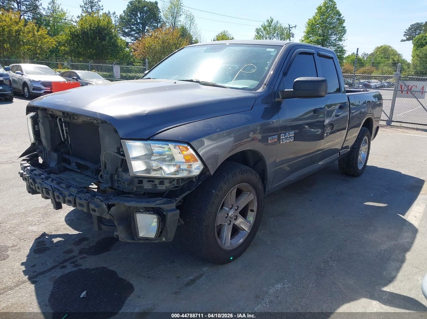 2017 Ram 1500 5.7 Ram Express 4X2 6'4 Box grey Lot 111044788711 Vin 1C6RR6FT8HS637517