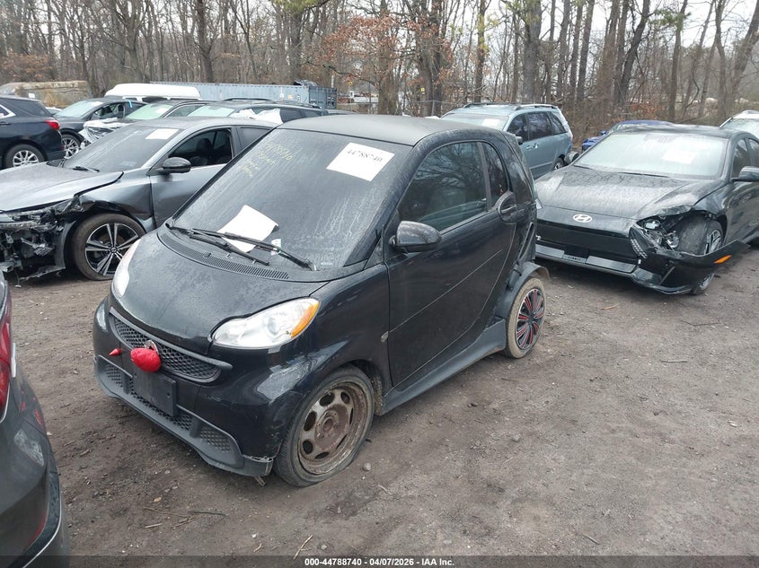 Vin: wmeej3baxdk715289, lot: 45285997, smart fortwo passion/pure 20132