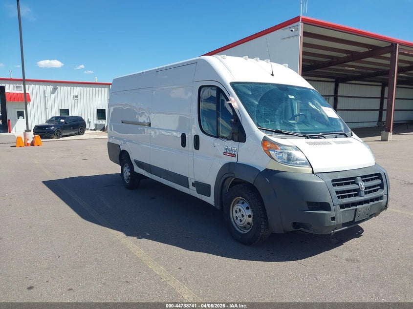 2018 RAM PROMASTER 3500 CARGO VAN HIGH ROOF 159 WB EXT