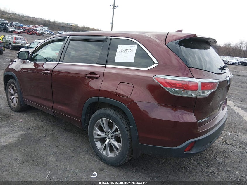 2016 Toyota Highlander Le Plus V6