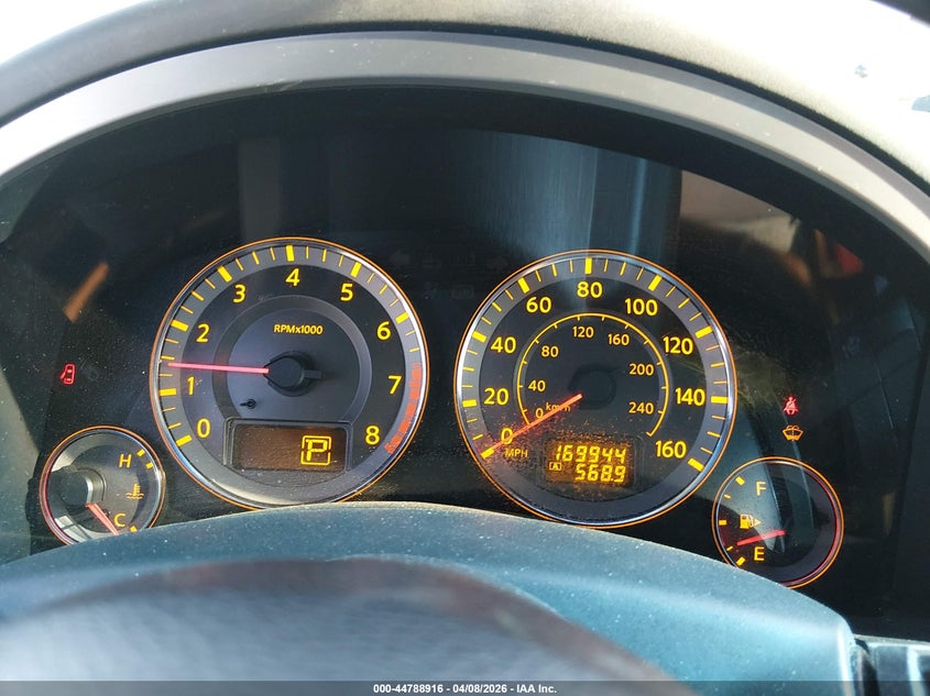 2007 Infiniti Fx45 VIN: JNRBS08W47X400141 Lot: 44788916