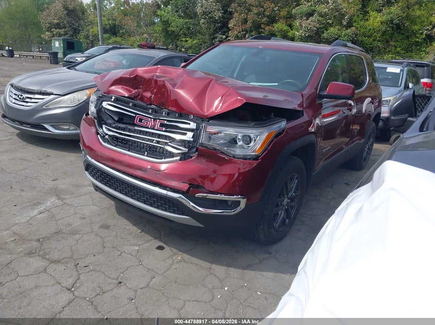Vin: 1gkknmls7jz127151, lot: 45286175, gmc acadia slt-1 20182