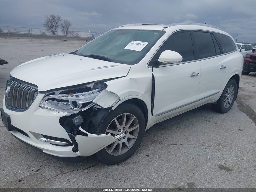 Vin: 5gakvbkd9ej146096, lot: 45286235, buick enclave leather 20142