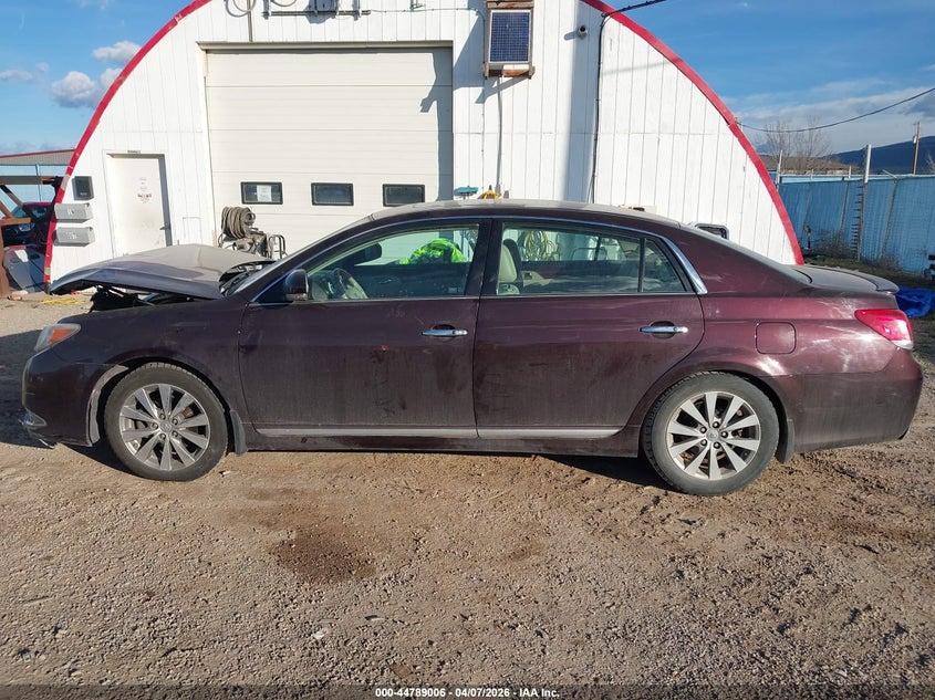 2011 Toyota Avalon Limited VIN: 4T1BK3DB7BU392434 Lot: 44789006