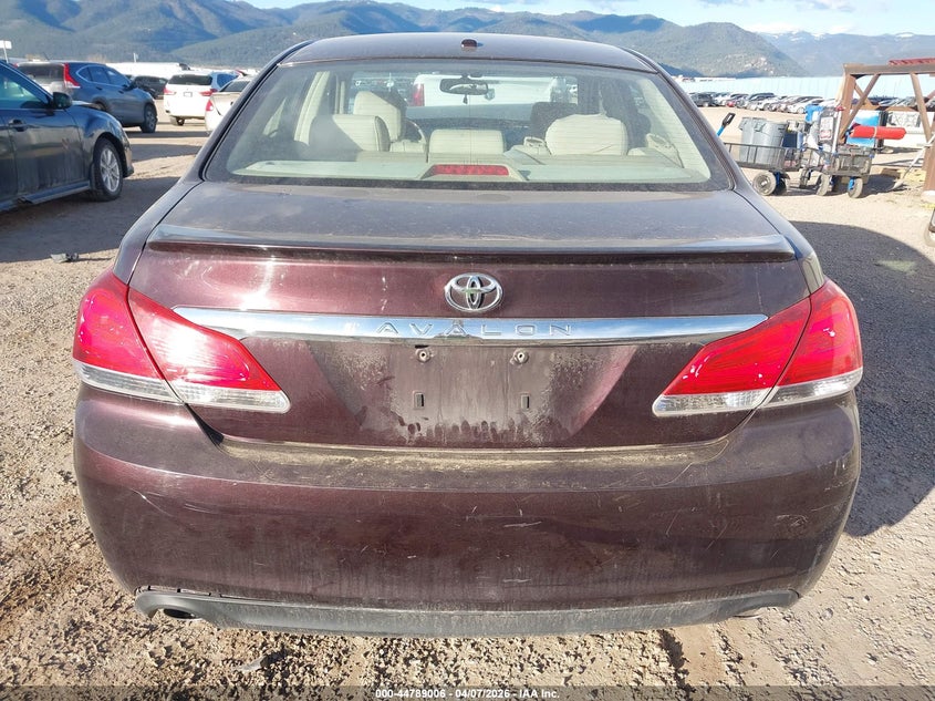 2011 Toyota Avalon Limited VIN: 4T1BK3DB7BU392434 Lot: 44789006