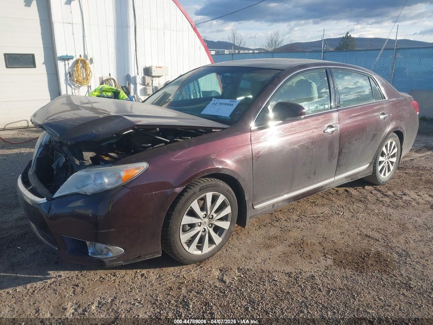 2011 Toyota Avalon Limited VIN: 4T1BK3DB7BU392434 Lot: 44789006