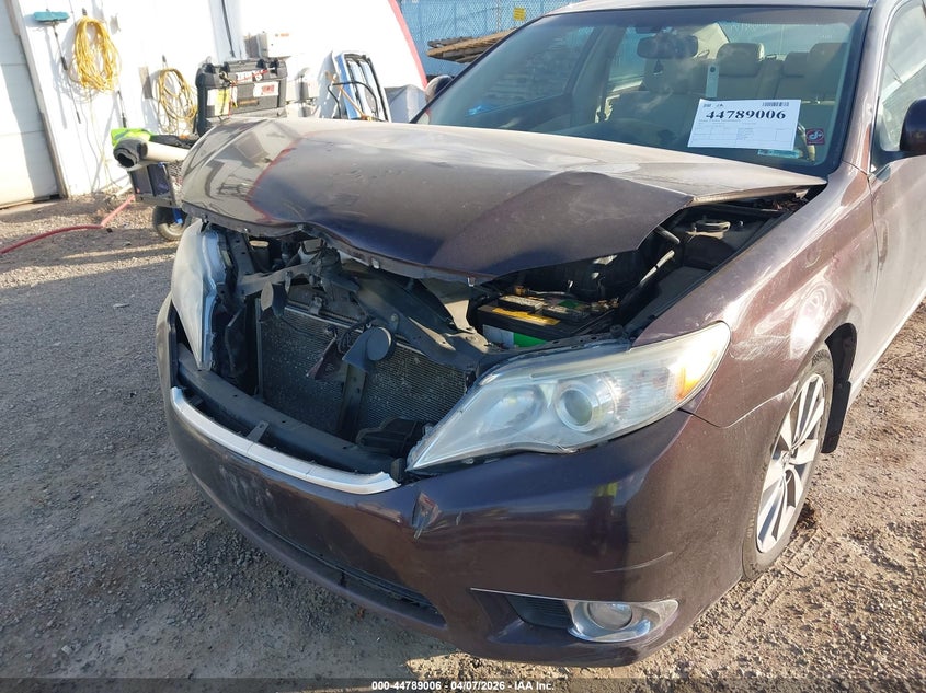2011 Toyota Avalon Limited VIN: 4T1BK3DB7BU392434 Lot: 44789006