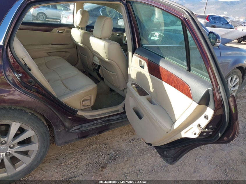 2011 Toyota Avalon Limited VIN: 4T1BK3DB7BU392434 Lot: 44789006