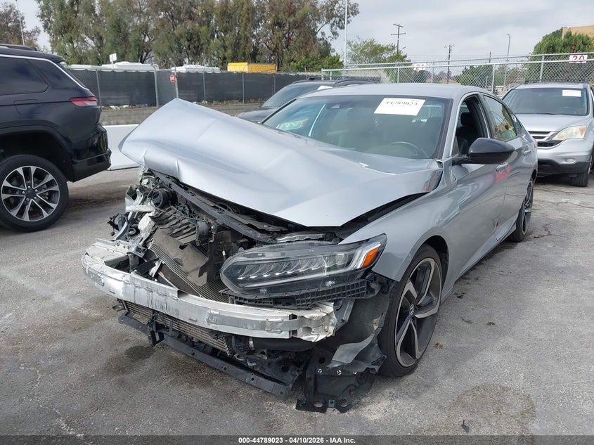 VIN 1HGCV1F3XMA067079 2021 HONDA ACCORD SPORT