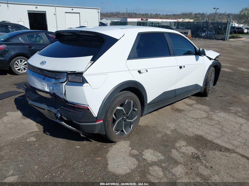 Vin: km8kndafxnu104401, lot: 45286290, hyundai ioniq 5 sel 20224