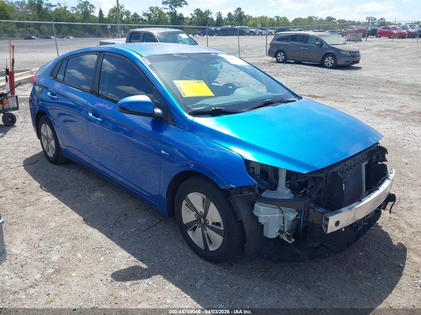 2017 Hyundai Ioniq Hybrid Blue