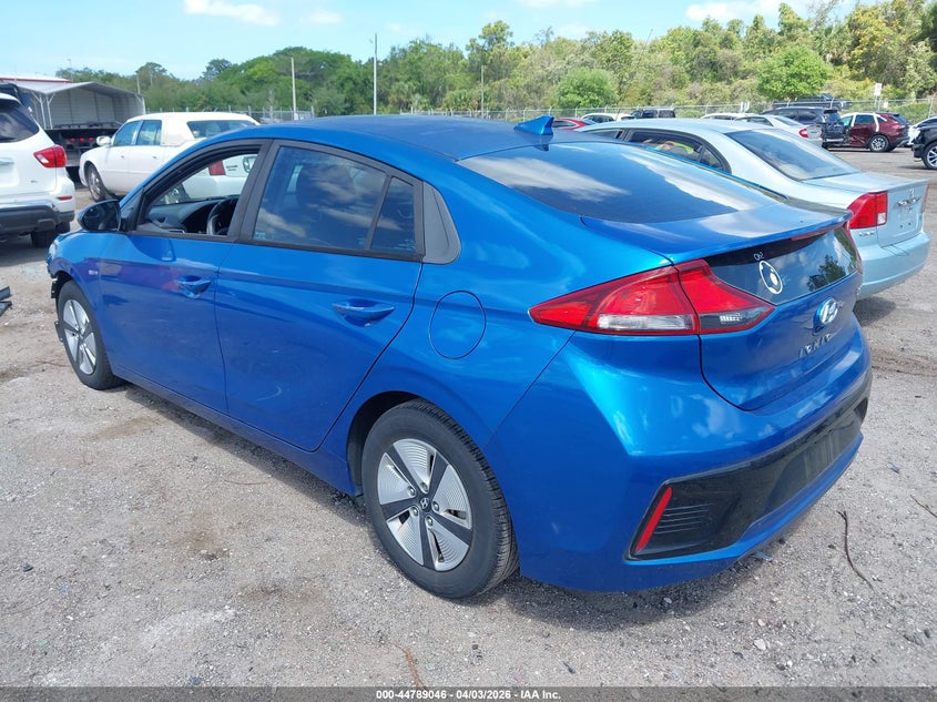 2017 Hyundai Ioniq Hybrid Blue