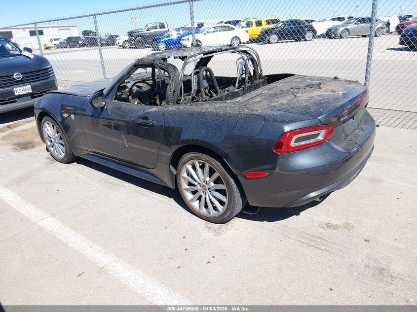 Vin: jc1nfaek8h0122375, lot: 45286346, fiat 124 spider lusso 20173