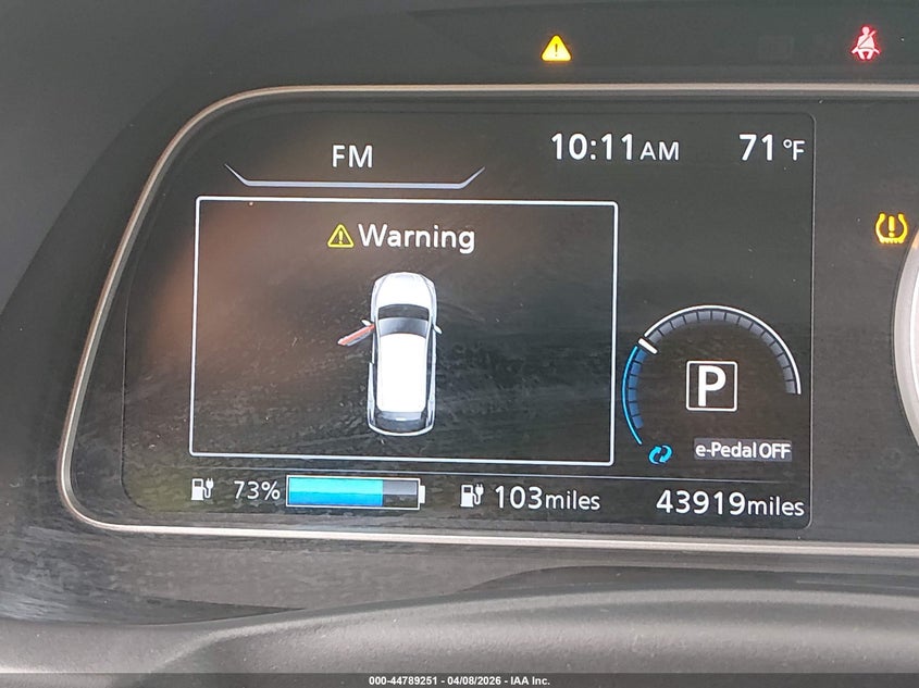 2021 Nissan Leaf Sv 40 Kwh VIN: 1N4AZ1CV5MC554166 Lot: 44789251