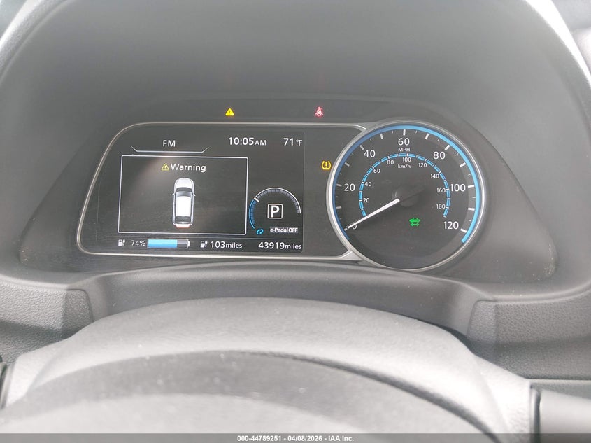 2021 Nissan Leaf Sv 40 Kwh VIN: 1N4AZ1CV5MC554166 Lot: 44789251