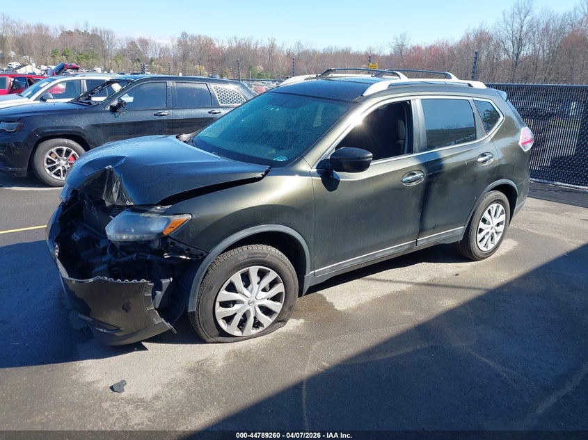 2016 Nissan Rogue S 5N1AT2MV6GC896886 photo 1