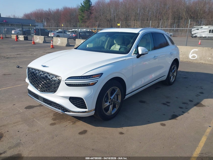 2026 Genesis Gv70 2.5 Gv70 2.5T Advanced white Lot 111044789355 Vin 5NMMBDTB3TH048516