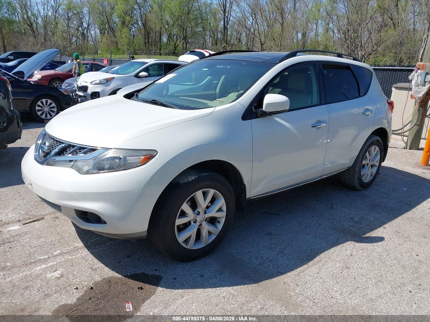 Vin: jn8az1mw4cw219354, lot: 45286633, nissan murano sl 20122