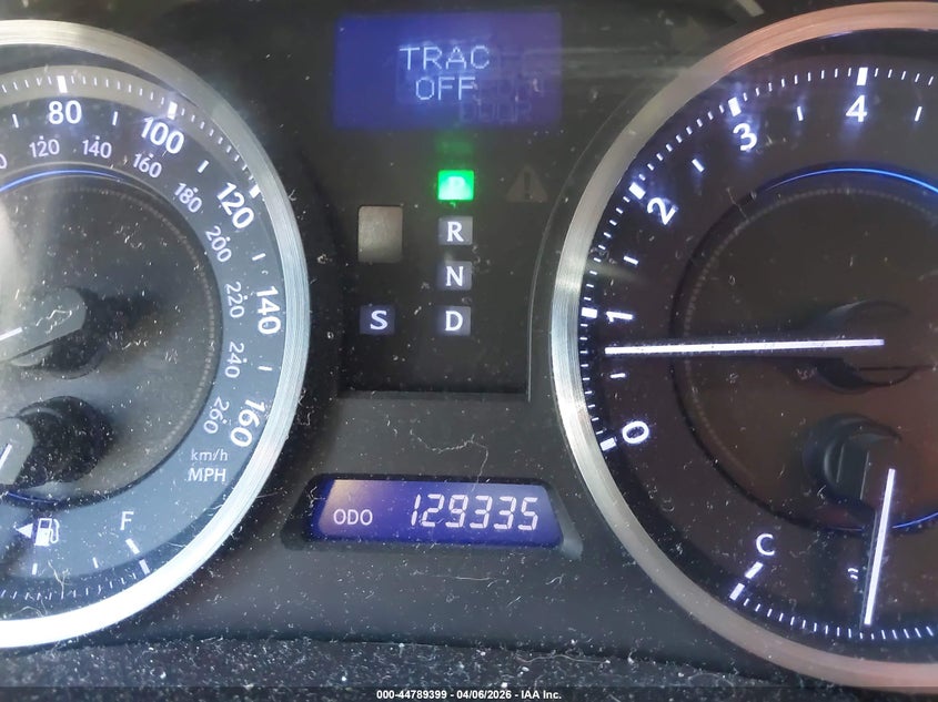 2012 Lexus Is 250 VIN: JTHBF5C23C5176595 Lot: 44789399