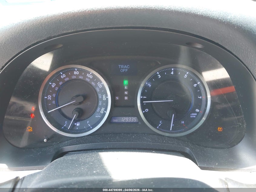 2012 Lexus Is 250 VIN: JTHBF5C23C5176595 Lot: 44789399