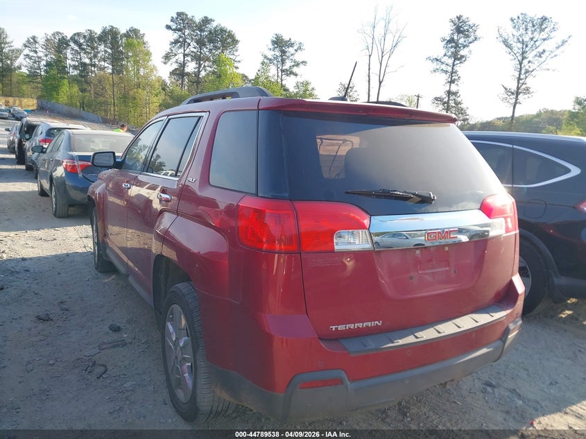 2015 Gmc Terrain 2.4 Slt-1 red Lot 111044789538 Vin 2GKALSEK8F6370702