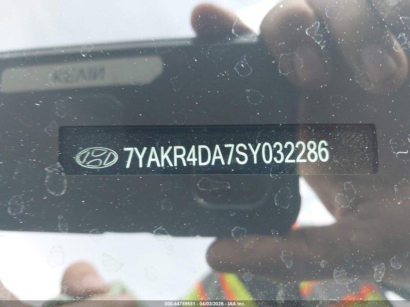 2025 Hyundai Ioniq 5 Limited VIN: 7YAKR4DA7SY032286 Lot: 44789551