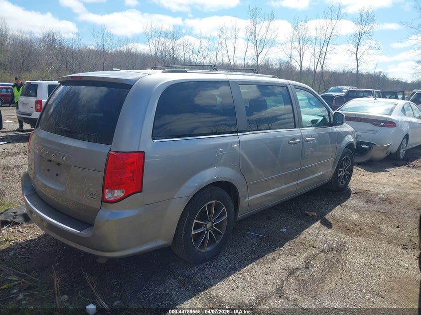Vin: 2c4rdgcg1hr783568, lot: 45286813, dodge grand caravan sxt 20174