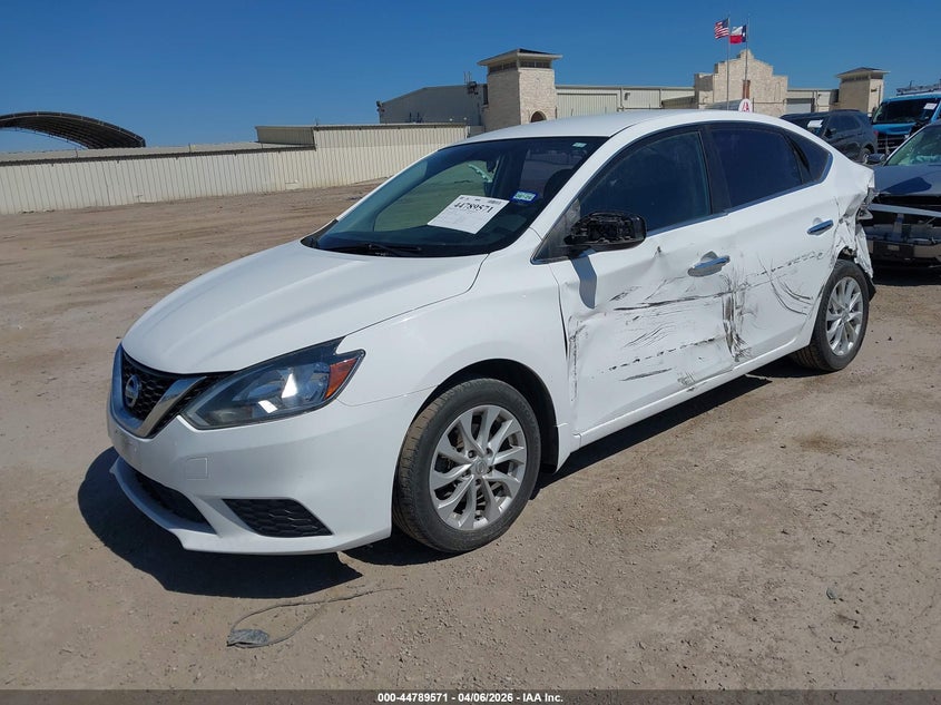 2018 Nissan Sentra Sv 3N1AB7AP4JL619484 photo 1