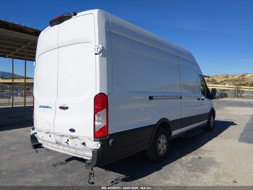 Vin: 1ftbw3xk0nka46682, lot: 45287009, ford e-transit-350 cargo van 20224