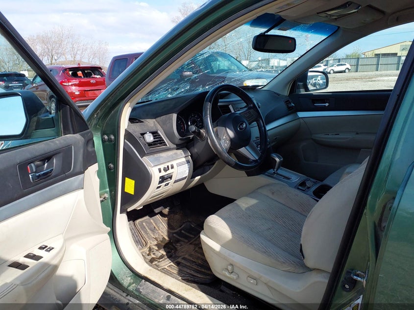 2011 SUBARU OUTBACK SPORT UTILITY VEHICLE 2.5L H-4 VVT, 170HP