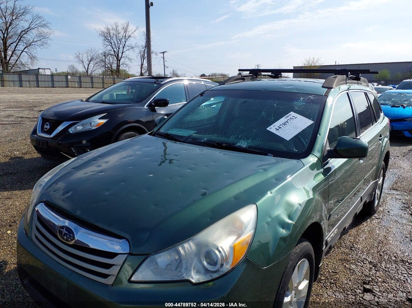 2011 SUBARU OUTBACK SPORT UTILITY VEHICLE 2.5L H-4 VVT, 170HP