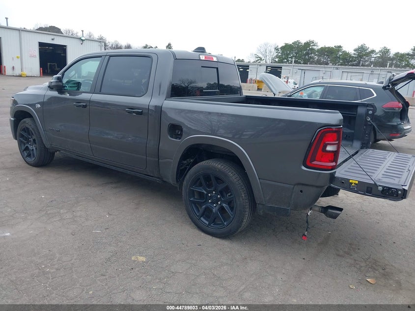Vin: 1c6srfjt3tn262278, lot: 45287061, ram 1500 laramie  4x4 5'7 box 20263