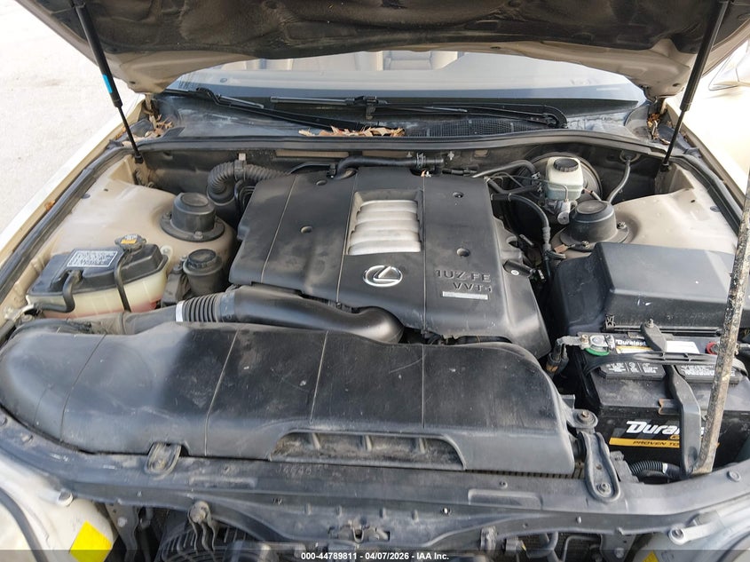 1999 Lexus Ls 400 VIN: JT8BH28F9X0161106 Lot: 44789811