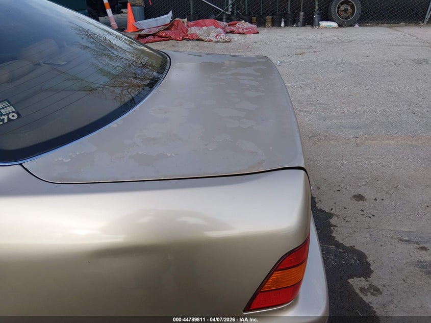 1999 Lexus Ls 400 VIN: JT8BH28F9X0161106 Lot: 44789811