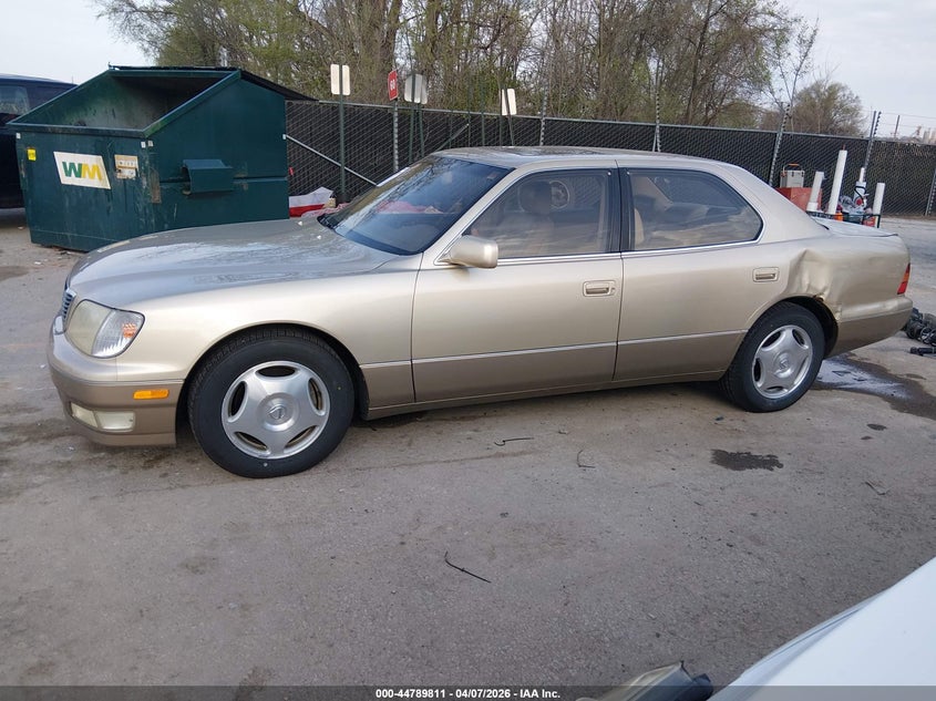 1999 Lexus Ls 400 VIN: JT8BH28F9X0161106 Lot: 44789811