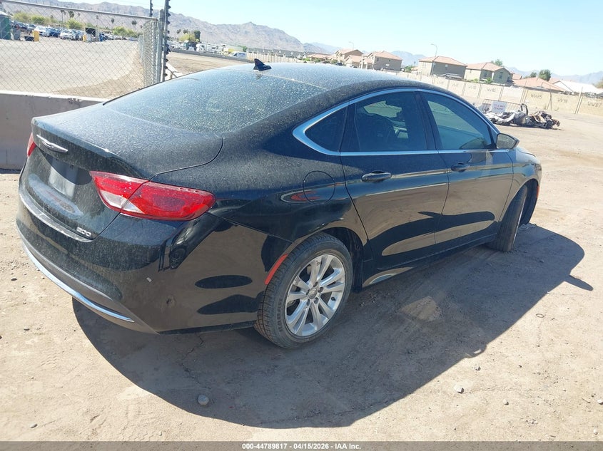 Vin: 1c3cccab7gn143700, lot: 45287075, chrysler 200 limited 20164