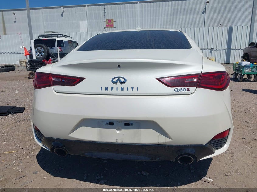 2019 Infiniti Q60 3.0T Red Sport 400 VIN: JN1FV7EK2KM360299 Lot: 44789844