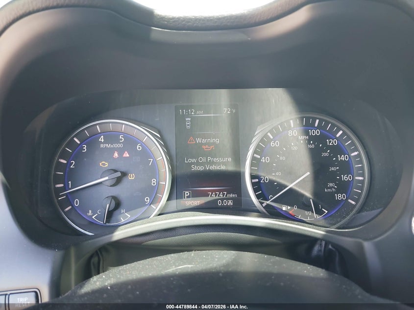 2019 Infiniti Q60 3.0T Red Sport 400 VIN: JN1FV7EK2KM360299 Lot: 44789844