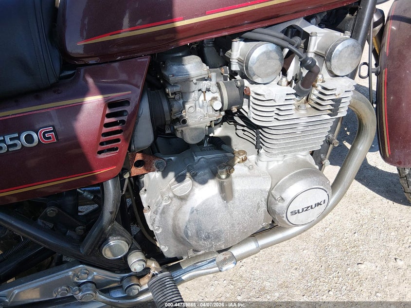 1981 Suzuki Gs650 G VIN: JS1GP71G382104515 Lot: 44789865